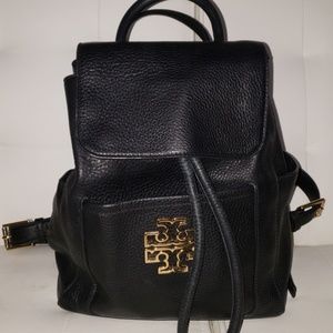 Tory burch leather backpack